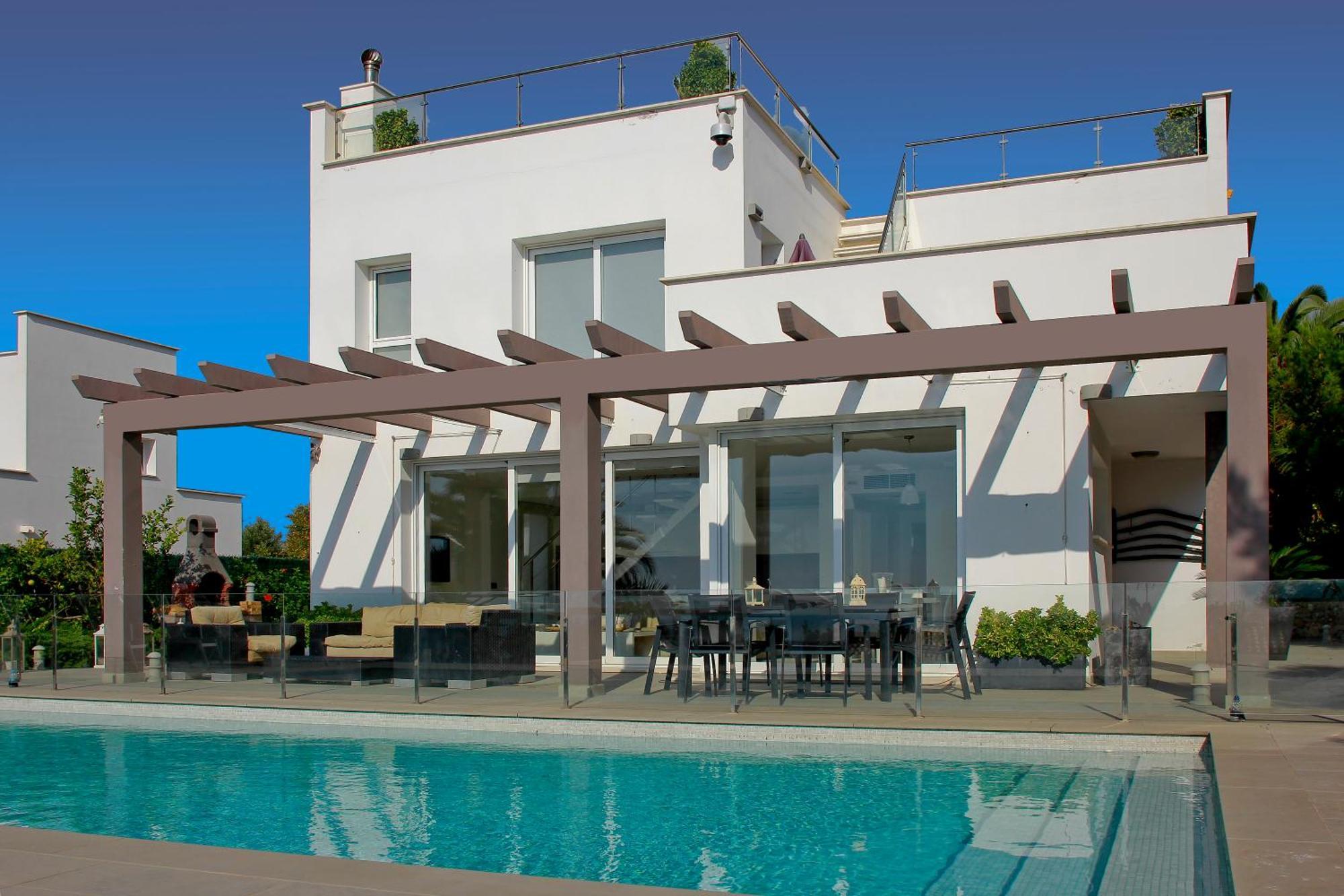 V196 Villa Brisa By Menorcarentals Villas Son Bou Exterior photo