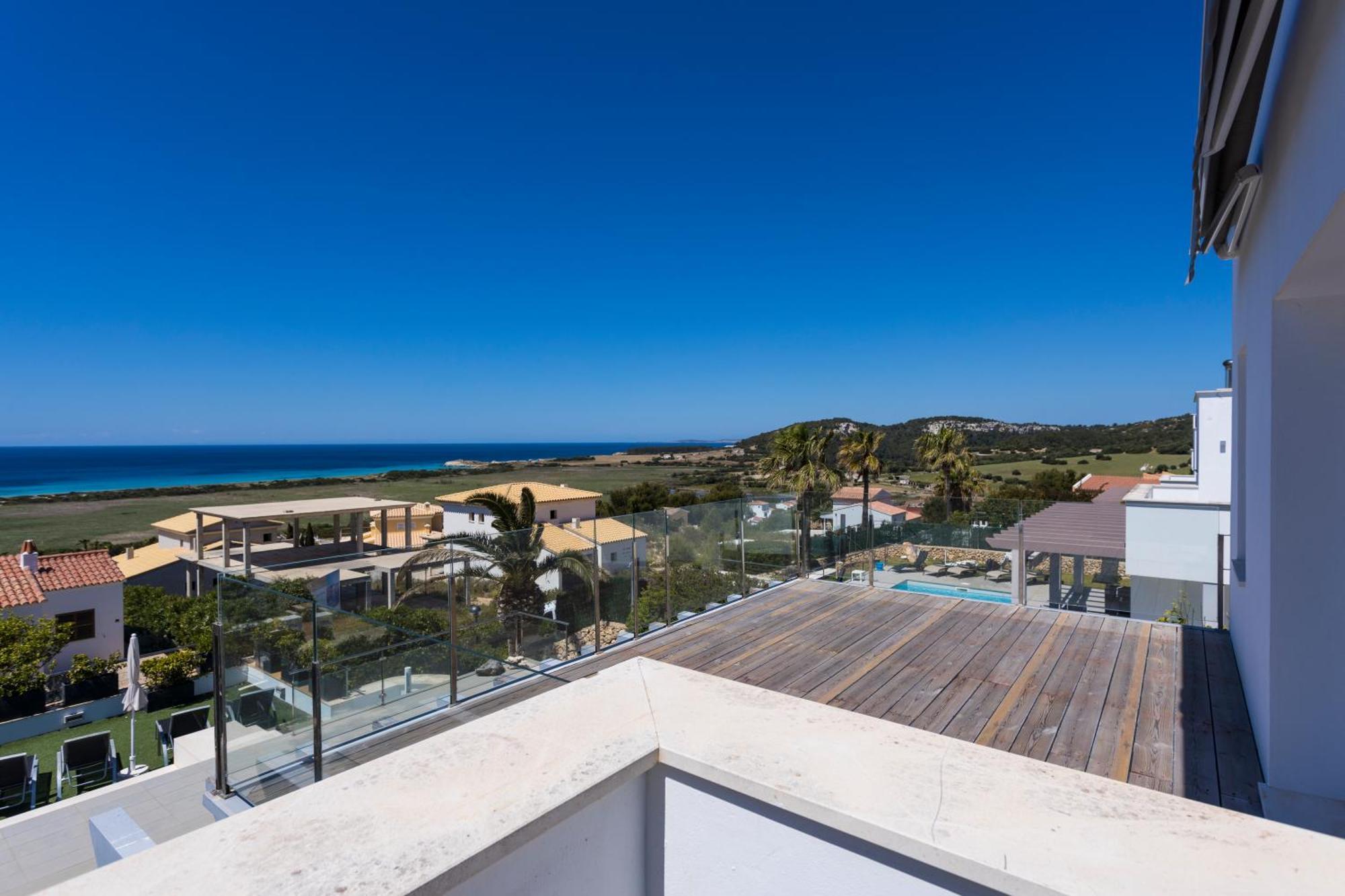 V196 Villa Brisa By Menorcarentals Villas Son Bou Exterior photo