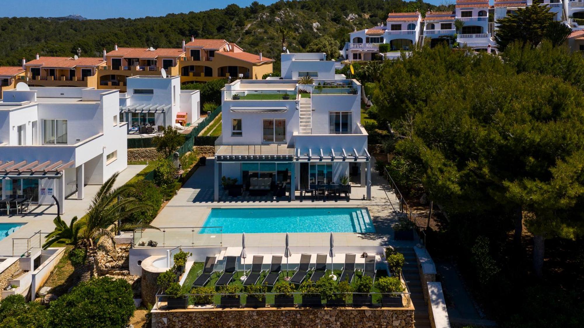 V196 Villa Brisa By Menorcarentals Villas Son Bou Exterior photo